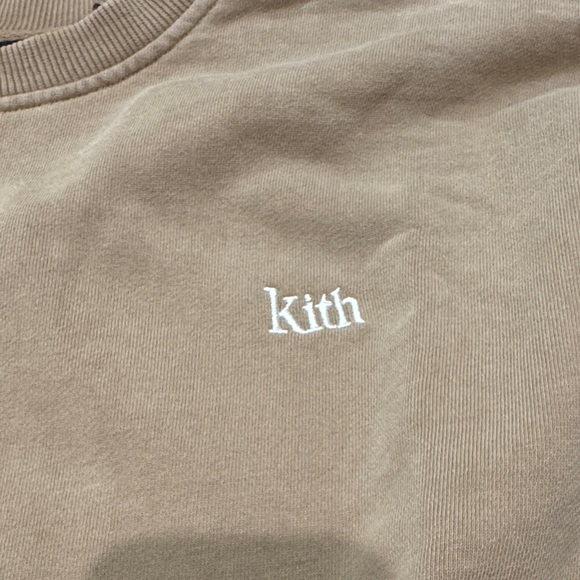 Kith Men's Beige Crewneck Sweater - Picture 2 of 4